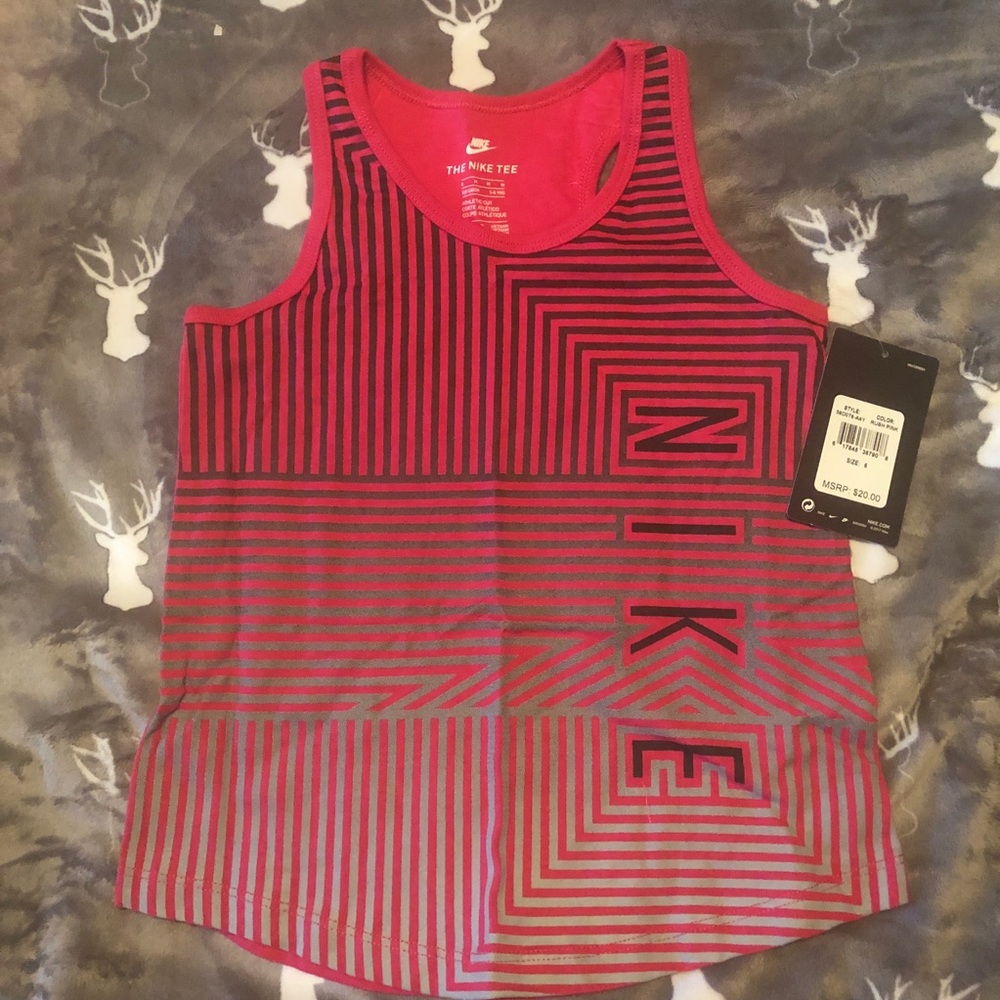 Nike Reverb Tank Top Rush Pink - Picture 7 of 9